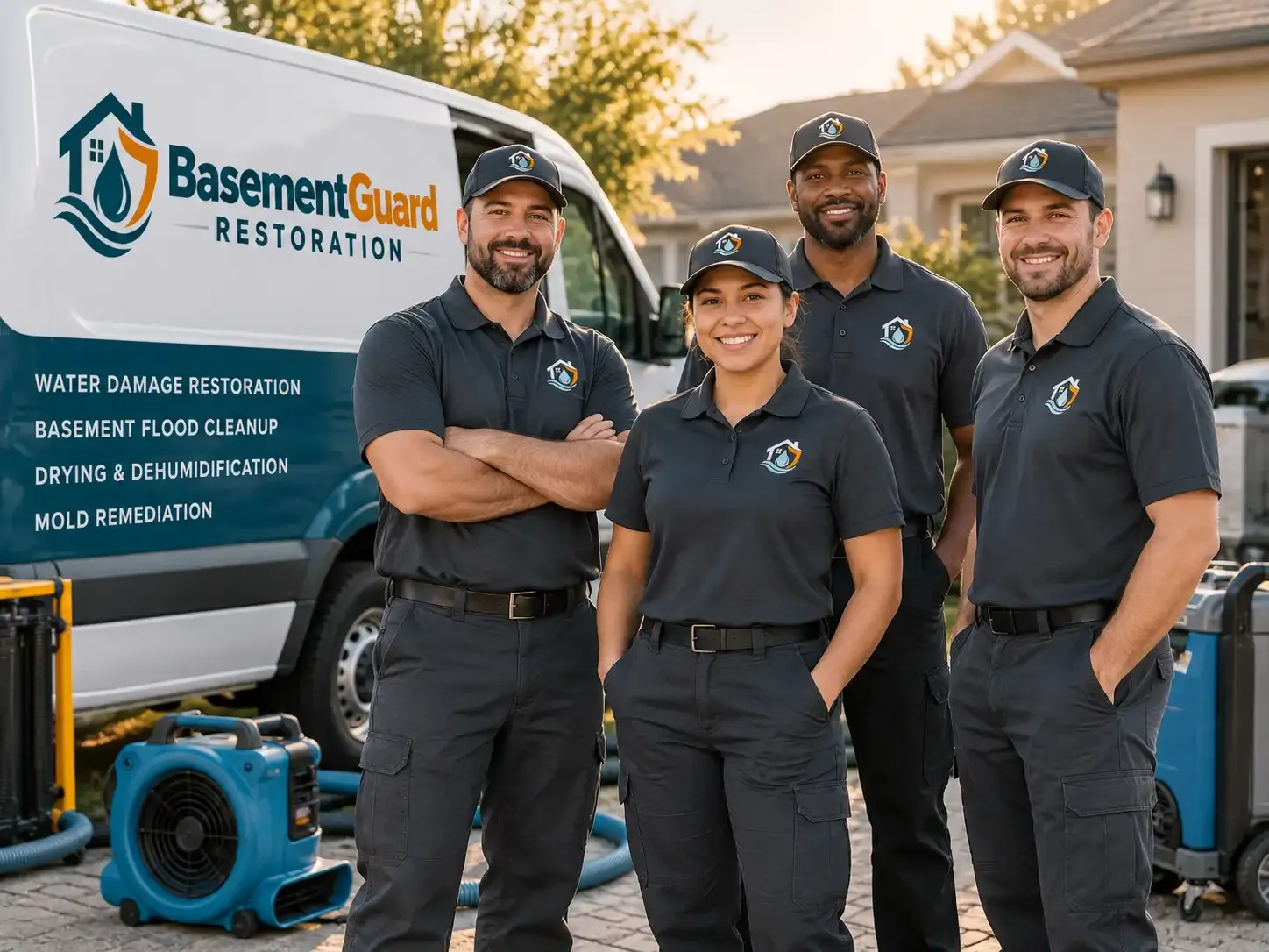 Basement Water Damage Restoration company in Nova, OH